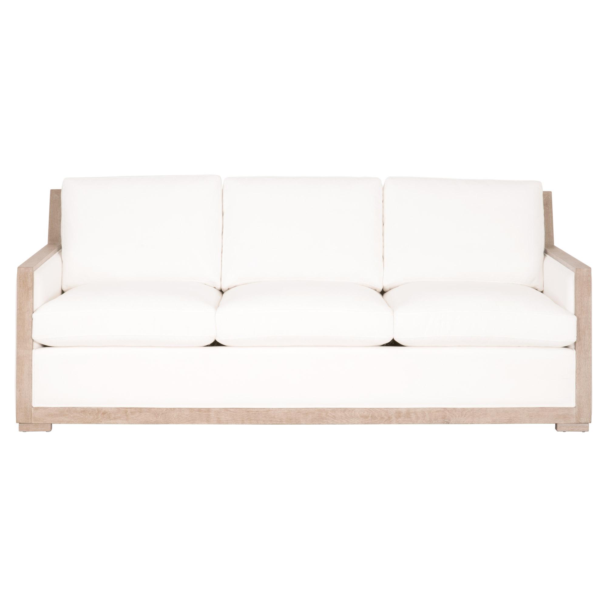 Manhattan 85' Wood Trim Sofa Manhattan 85' Wood Trim Sofa large image