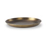 Eagan  Brass Aluminium Tray Large, Decorative Tray by Mercana, 24" length x 24" width x 2" height thumbnail 1