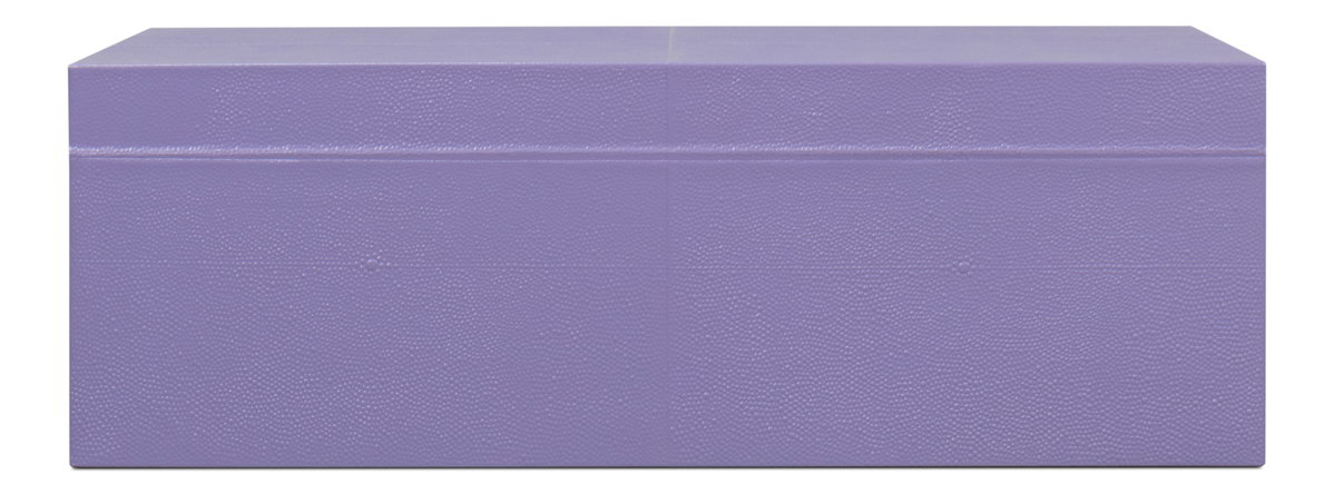 Cosmos Nesting Boxes S/3 Lilac, by Sarreid, 1'4" length x 2' width x 8" height View 3
