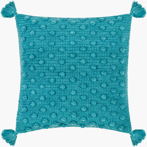 Makrome Accent Pillow