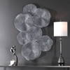 Ripley Pewter Metal Wall Art, by Uttermost, 47" width x 31" height x 3" depth thumbnail 5