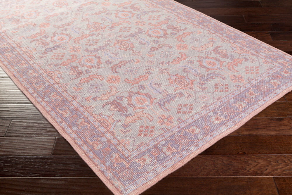 Zahra Handmade Rug, by Surya, 1'6" length x 1'6" width