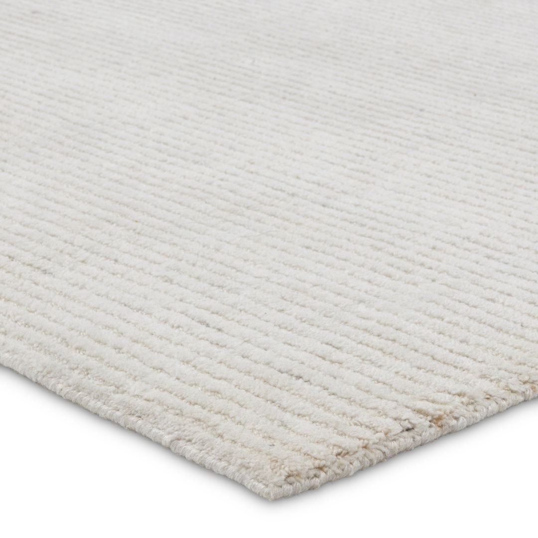 Mona Handmade Indoor/Outdoor Solid Ivory large image 