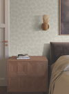 Elora Leaf Taupe Wallpaper 1 Elora Leaf Taupe Wallpaper thumbnail 1