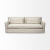 Denly II 92.5 X 38.25 X 34.5  Beige Slipcover Three Seater Sofa thumbnail 6