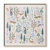 Rifle Paper Co. x Loloi Ivory Menagerie Wall Art, Wall Hanging, 31" length x 31" width thumbnail 1