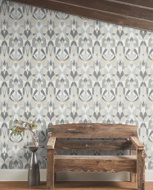 Malta Neutral Wallpaper