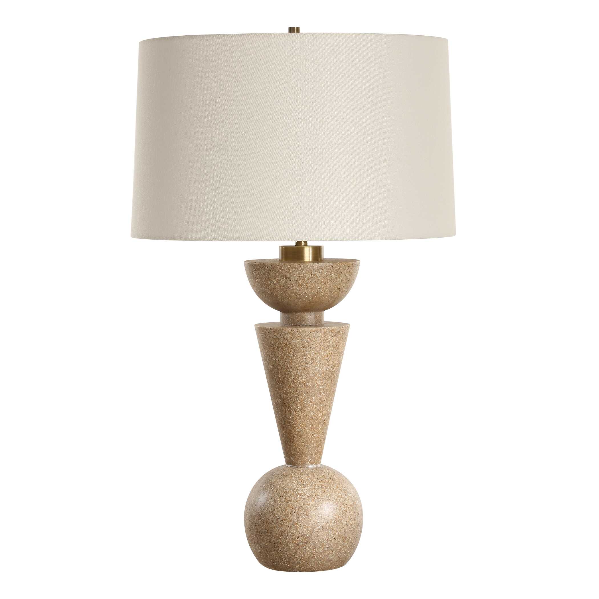 Cullum Geometric Table Lamp, by Uttermost, 17" width x 28.25" height x 17" depth View 5