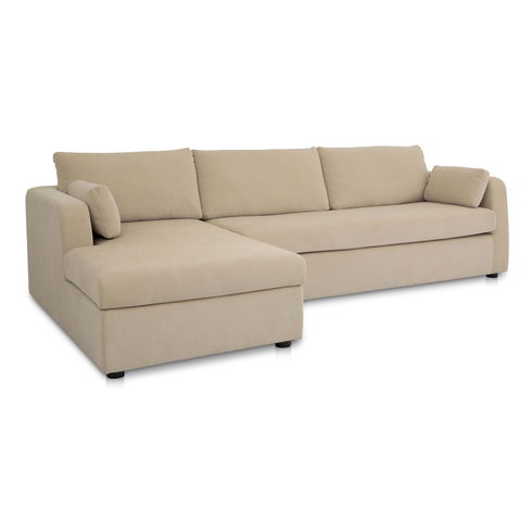 Burrow Sleeper Sectional With Storage Chaise Sand Left