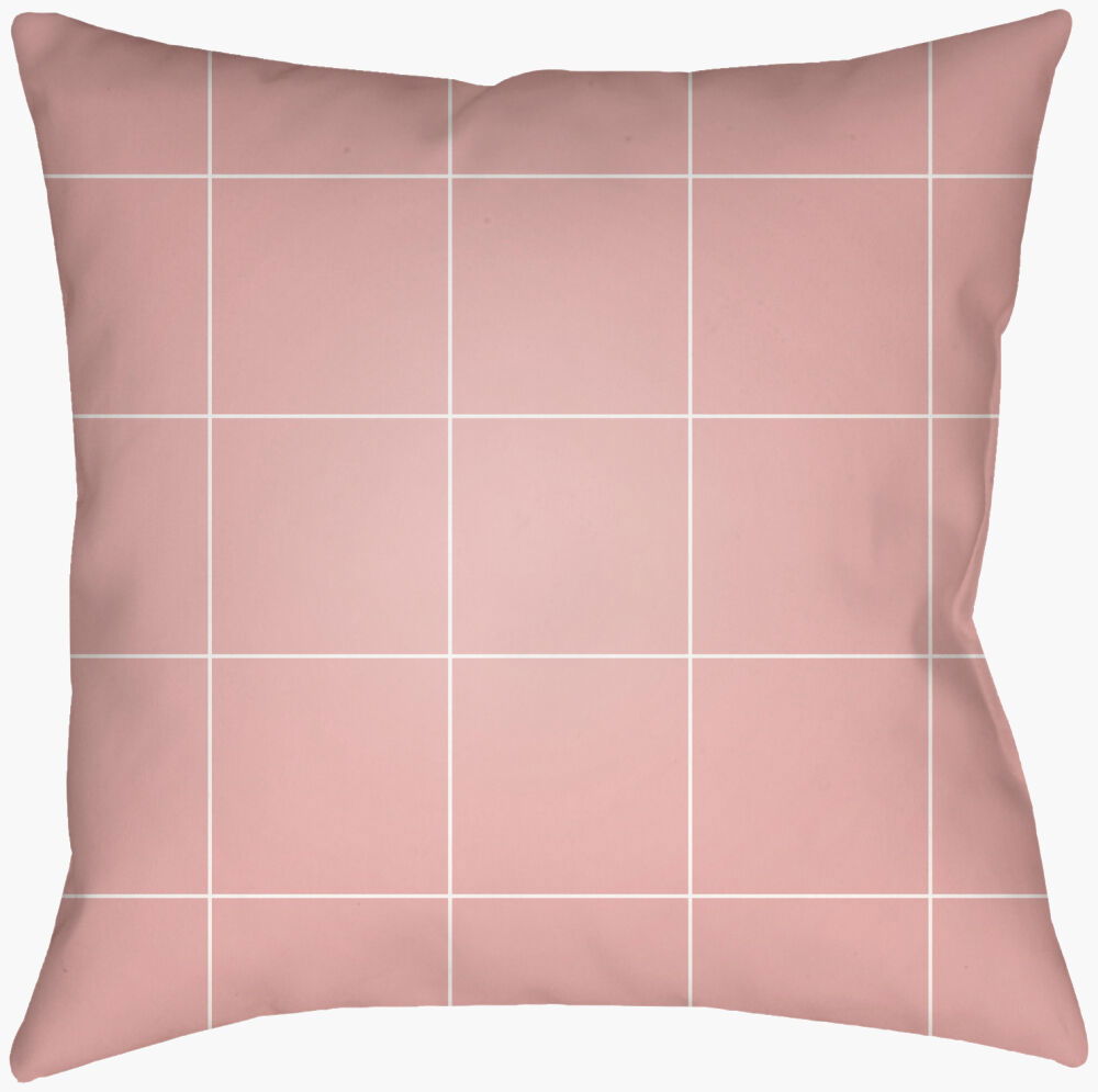 Gridwork Accent Pillow, Decorative Pillow by Surya, 16" length x 16" width