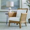 Pacific Rattan Armchair, Accent Chair by Uttermost, 29" width x 33" height x 28" depth thumbnail 2