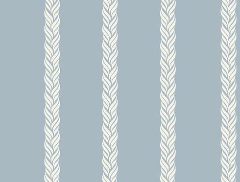 Braided Stripe Blue Wallpaper