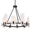 Ellipse 10 Light Dark Bronze Chandelier 7 Ellipse 10 Light Dark Bronze Chandelier thumbnail 7