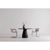 Templo Outdoor Dining Table Black, Outdoor Table by Moe's Home, 3'11.2" width x 2'5.9" height x 3'11.2" depth thumbnail 8