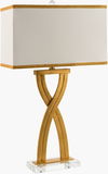 Uhabis Accent Table Lamp, by Surya, 9" width x 30" height thumbnail