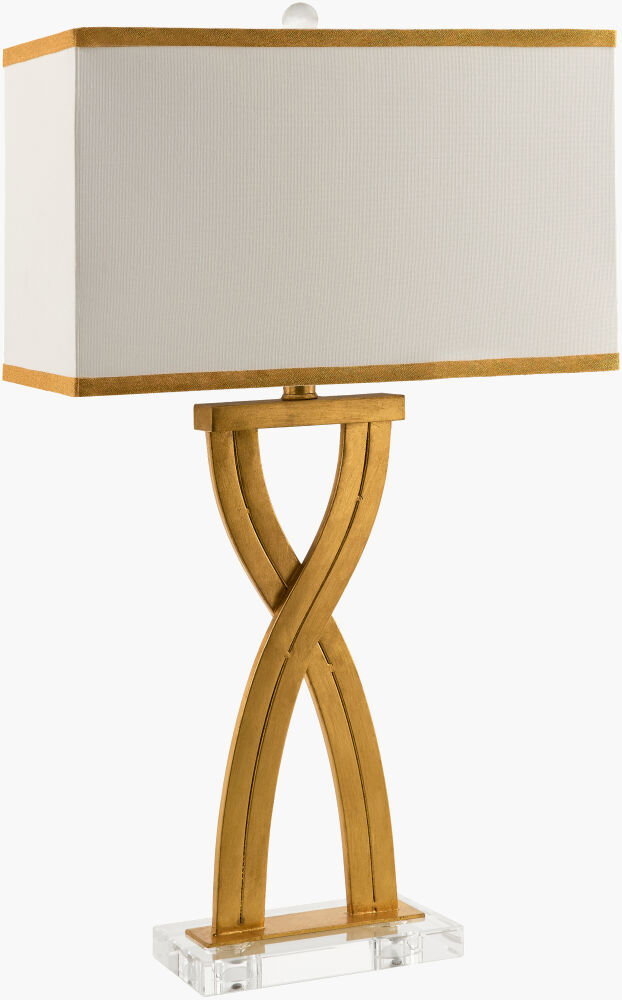 Uhabis Accent Table Lamp, by Surya, 9" width x 30" height