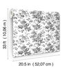 Anemone Toile Black Wallpaper thumbnail 7