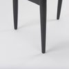 Cline Curved Back Dining Side Chair | Gray Fabric with Black Wood, Dining Chair by Mercana, 20.87" length x 23.03" width x 31.89" height thumbnail 16