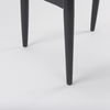 Cline   Gray Fabric with Black Wood Dining Chair, by Mercana, 20.87" length x 23.03" width x 31.89" height thumbnail 16