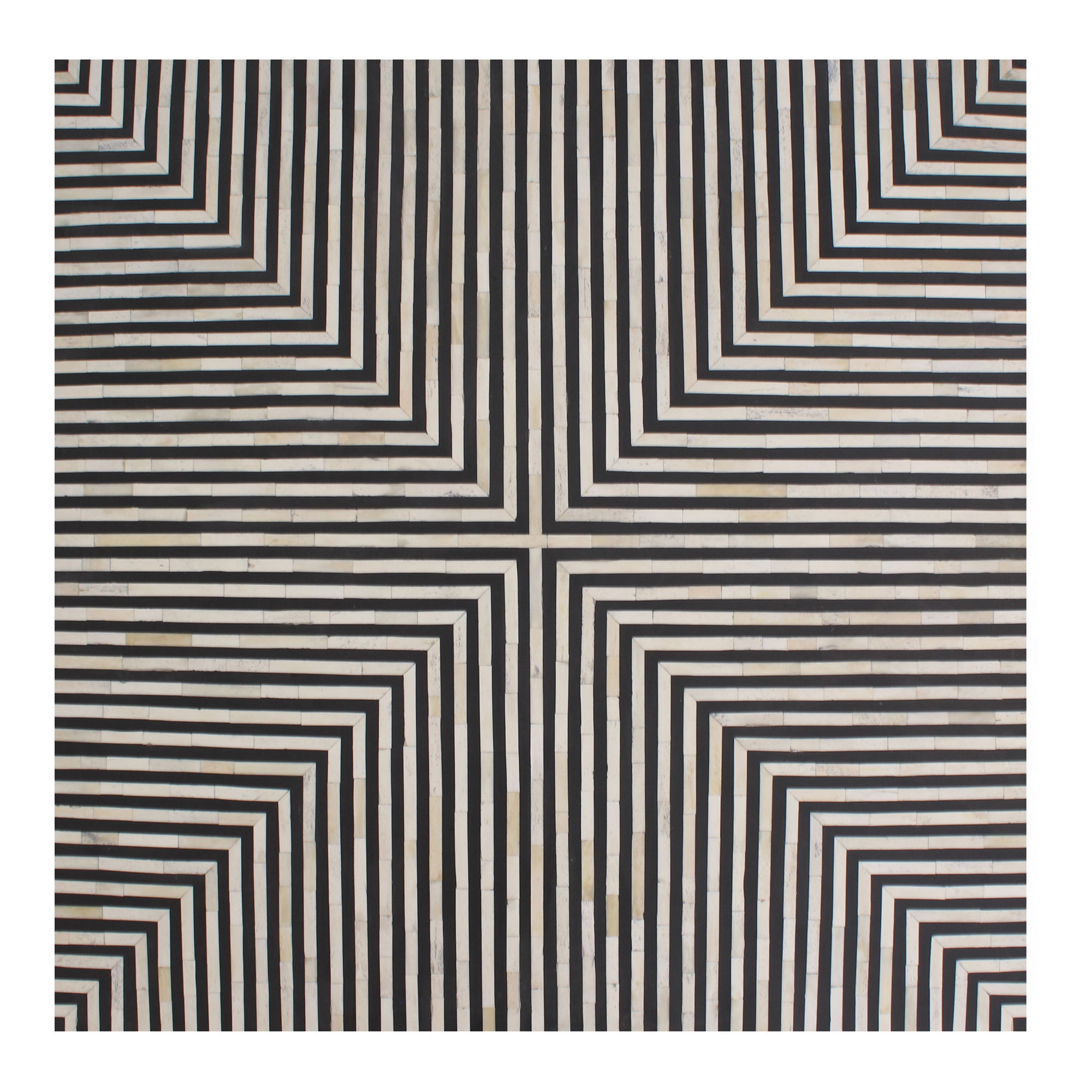 Terning Coffee Table Black And White large image 
