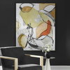 Charcoal Improvision Framed Abstract Art, by Uttermost, 49.5" width x 59.5" height x 2" depth thumbnail 1