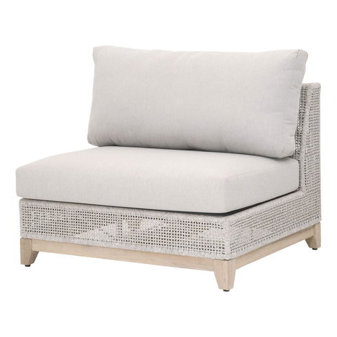 Tropez Outdoor Modular Armless Sofa Chair