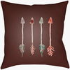 Arrows Accent Pillow, Decorative Pillow by Surya, 18" length x 18" width thumbnail