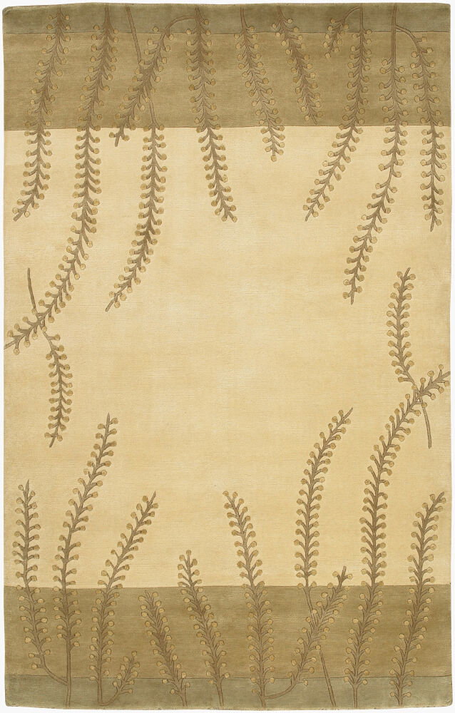 Mugal Handmade Rug, by Surya, 3' length x 2' width