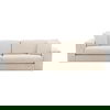 Darina Sofa Cream, Sofas & Sectional by Dovetail, 107.9" width x 30.31" height x 38.58" depth thumbnail 2