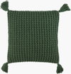 Makrome Accent Pillow, Decorative Pillow by Surya, 18" length x 18" width thumbnail