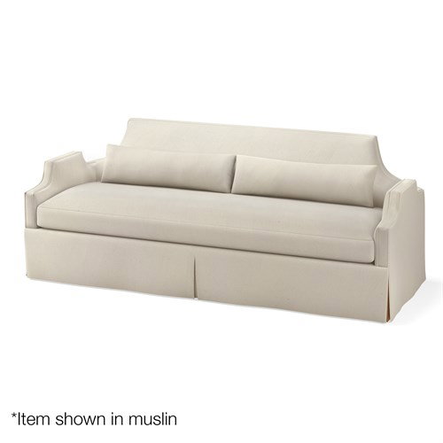 Diana Skirted SofaCOM, Seating by Global Views, 90" width x 35" height View 2