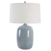 Jubilee Sky Blue Table Lamp, by Uttermost, 18" width x 26.75" height x 18" depth thumbnail 5