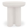 Rocca Side Table Cream, Side & End Table by Moe's Home, 19.69" width x 20.08" height x 19.69" depth thumbnail 2