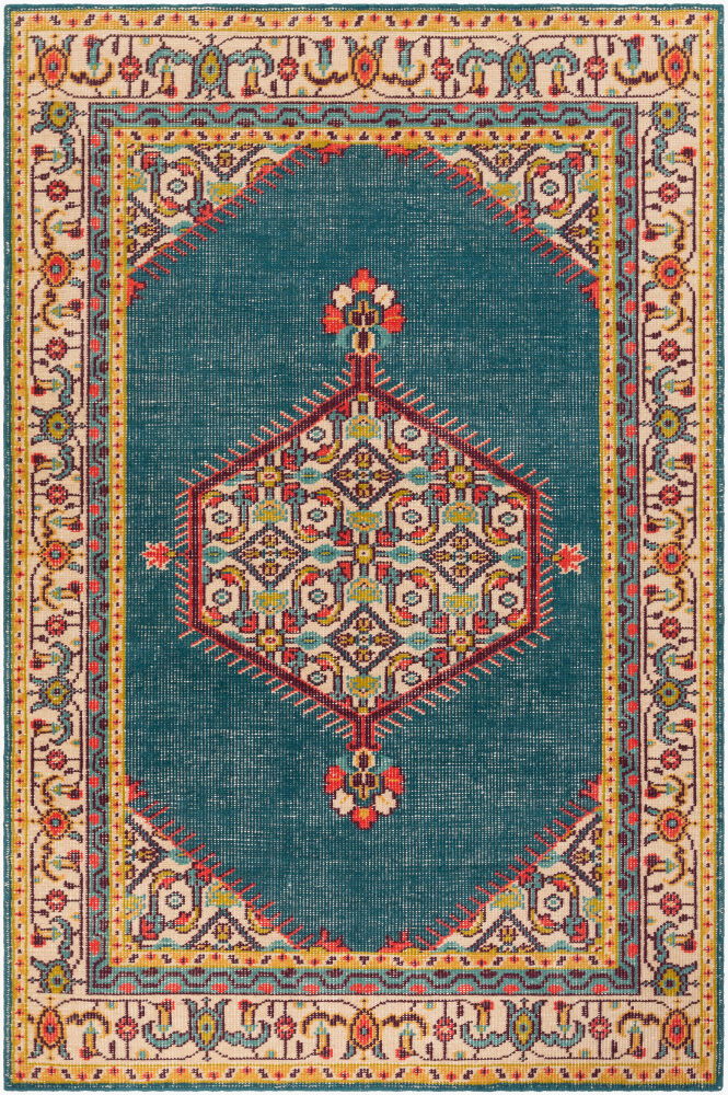 Zahra Handmade Rug, by Surya, 3' length x 2' width