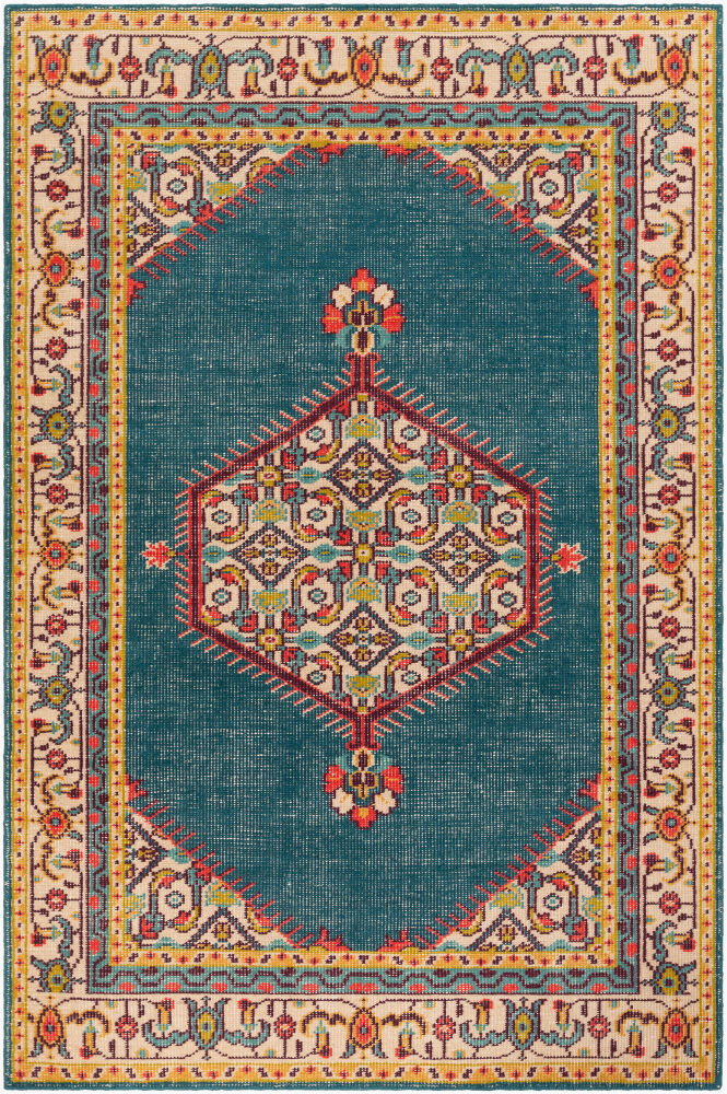 Zahra Handmade Rug, by Surya, 3' length x 2' width