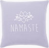 Motto Accent Pillow, Decorative Pillow by Surya, 18" length x 18" width thumbnail