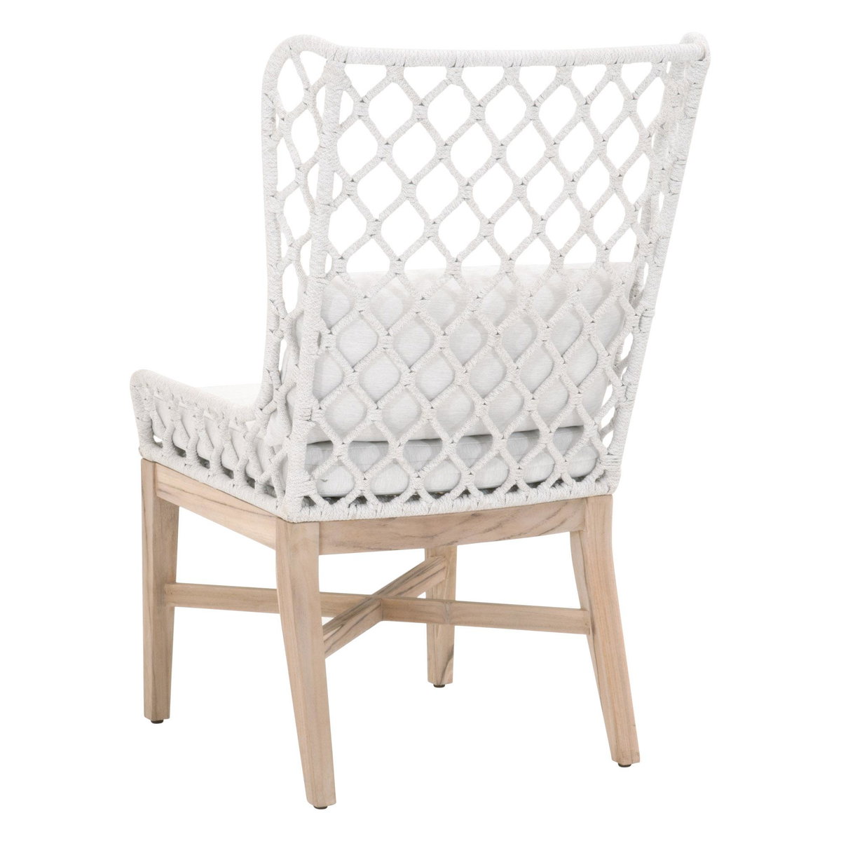 Lattis Outdoor Wing Chair, Dining Chair by Essentials for Living, 25.5" width x 41.25" height x 28.5" depth View 4