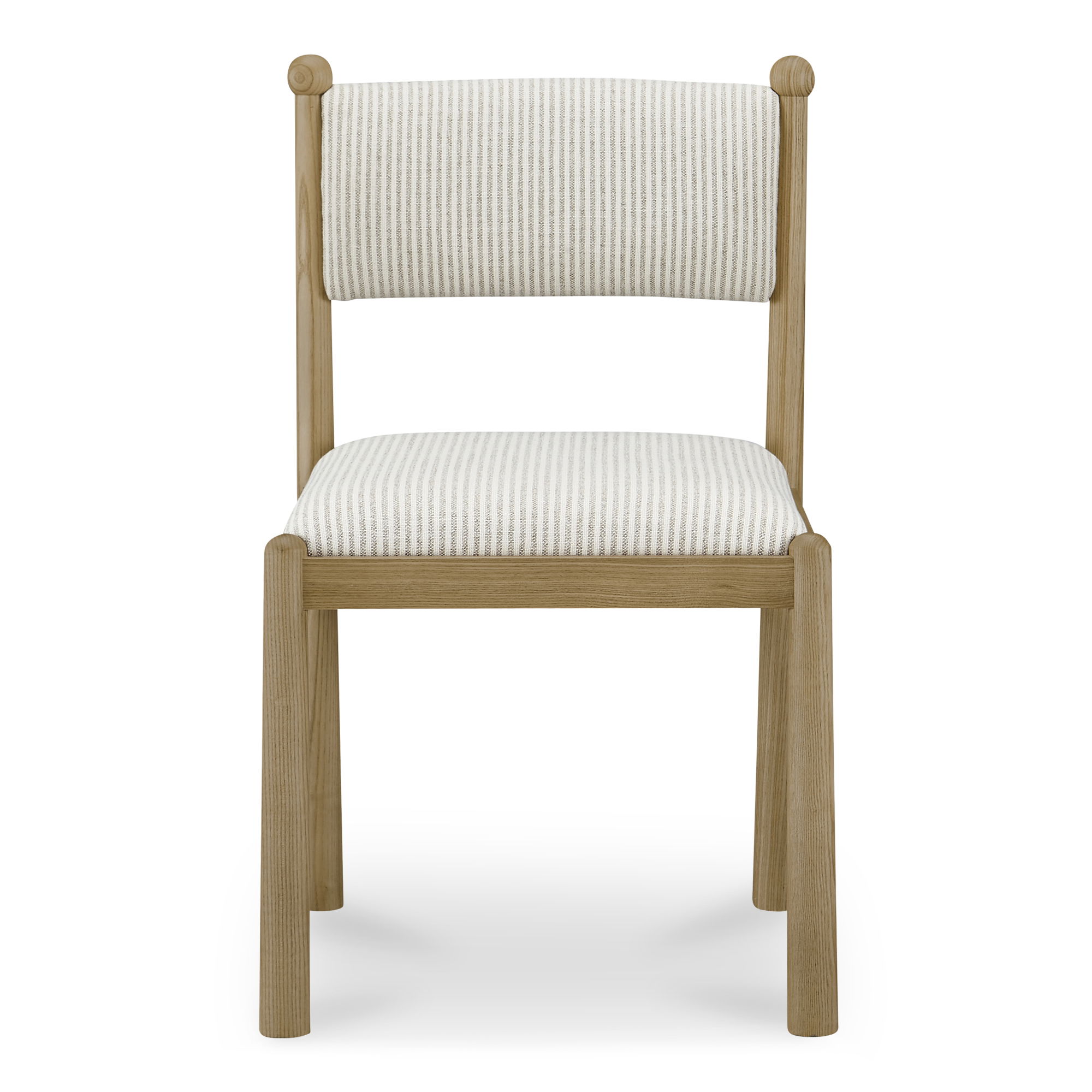 Villetta Dining Chair Stripe - Set Of Two, by Moe's Home, 19.5" width x 33.5" height x 23" depth View 1
