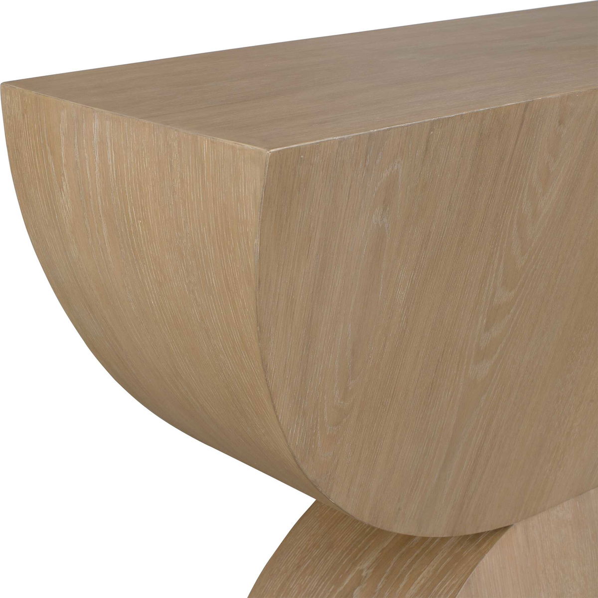 Ciano Modern Wood Console Table, by Uttermost, 52" width x 34" height x 13" depth View 9