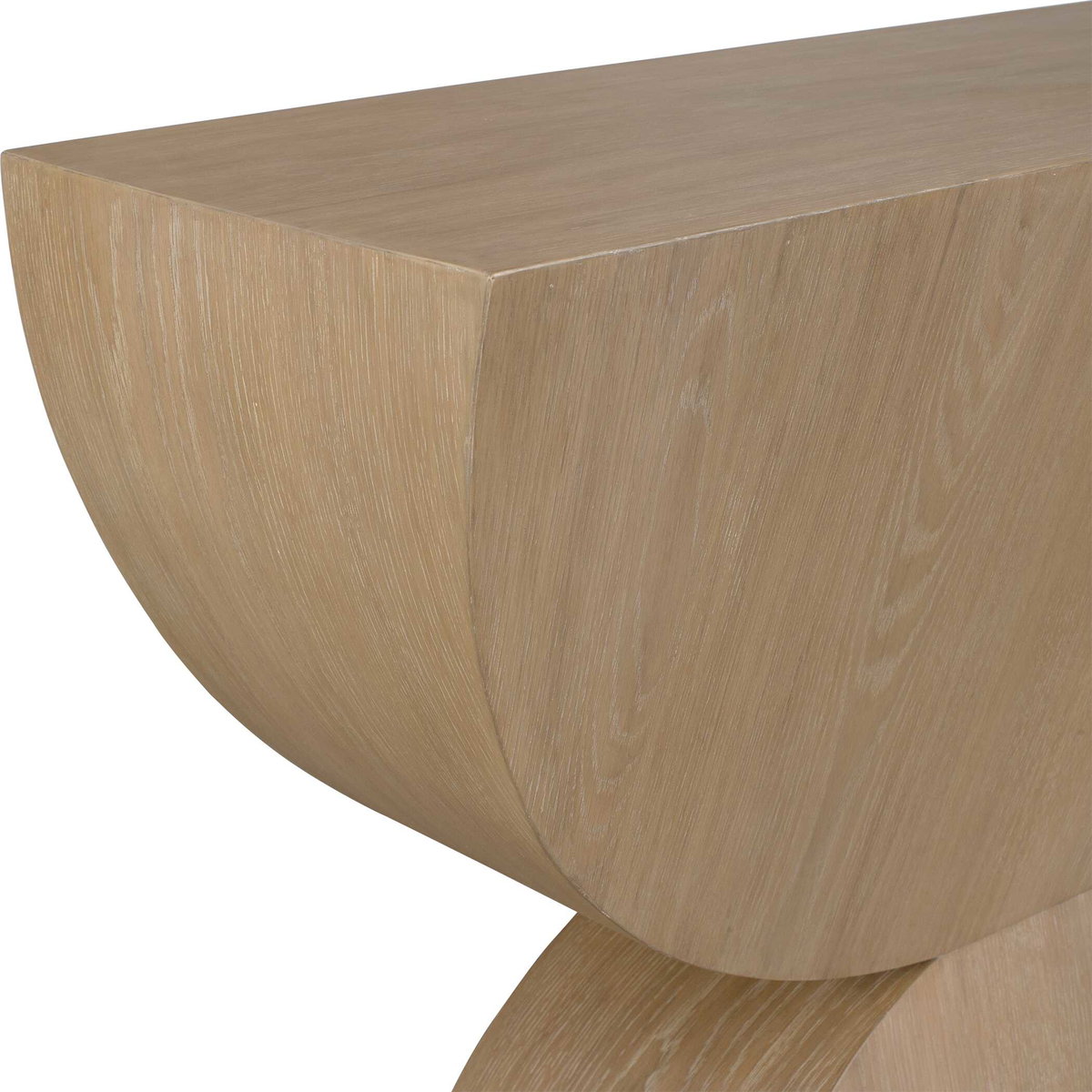 Ciano Modern Wood Console Table, by Uttermost, 52" width x 34" height x 13" depth View 9
