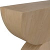 Ciano Modern Wood Console Table, by Uttermost, 52" width x 34" height x 13" depth thumbnail 9