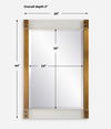 Nera Plated Brass Mirror thumbnail 2