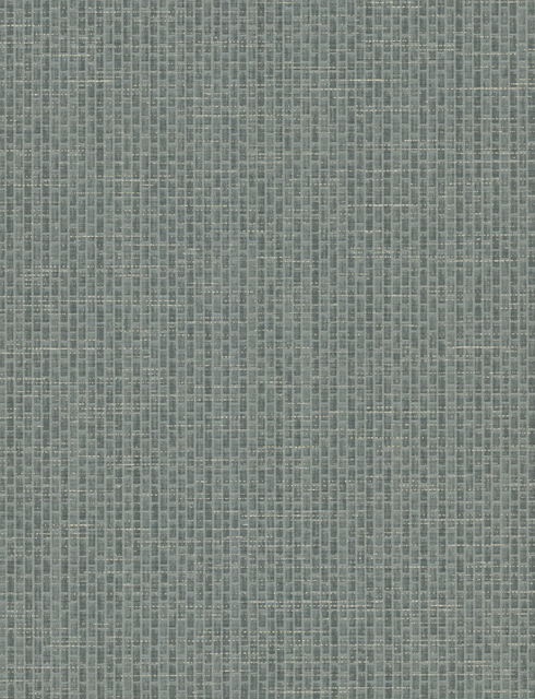 Petite Metro Tile Blue Wallpaper