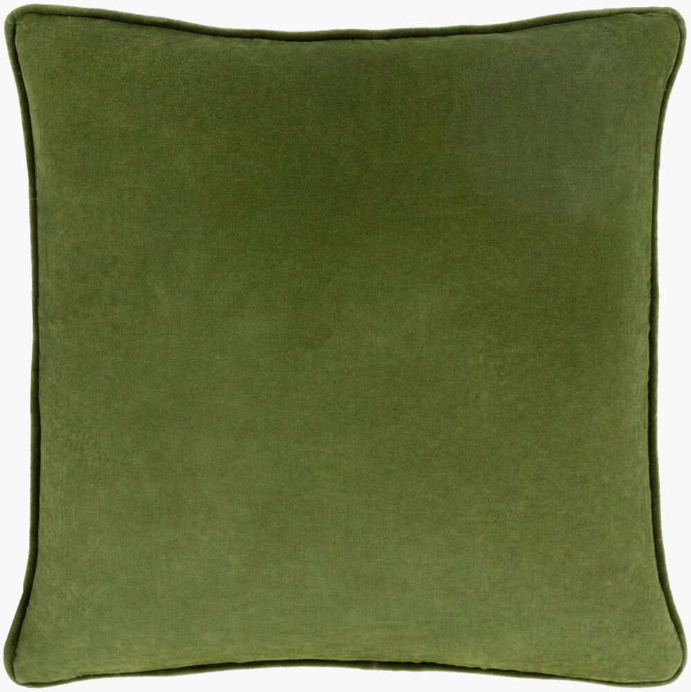 Safflower Accent Pillow Down, Decorative Pillow by Surya, 18" length x 18" width