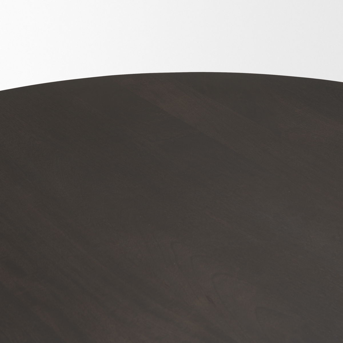 Tarro 60' Round Dining Table | Espresso Wood | Seats 6, by Mercana, 60" length x 60" width x 30" height View 7