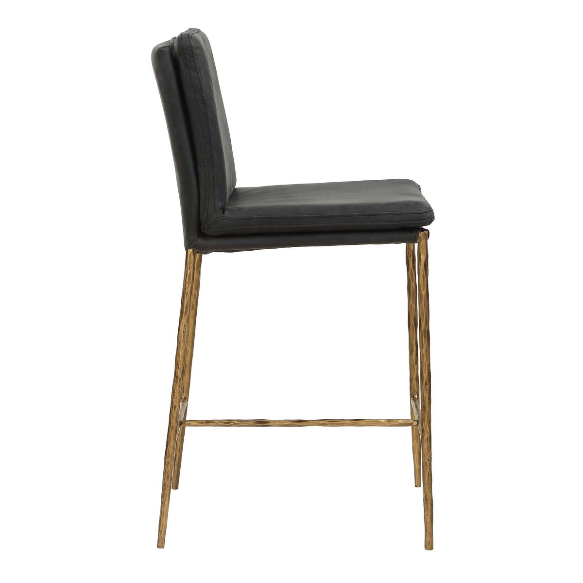 Ascend Charcoal Counter Stool, Counter & Bar Stool by Uttermost, 18.5" width x 38.5" height x 21.75" depth View 5