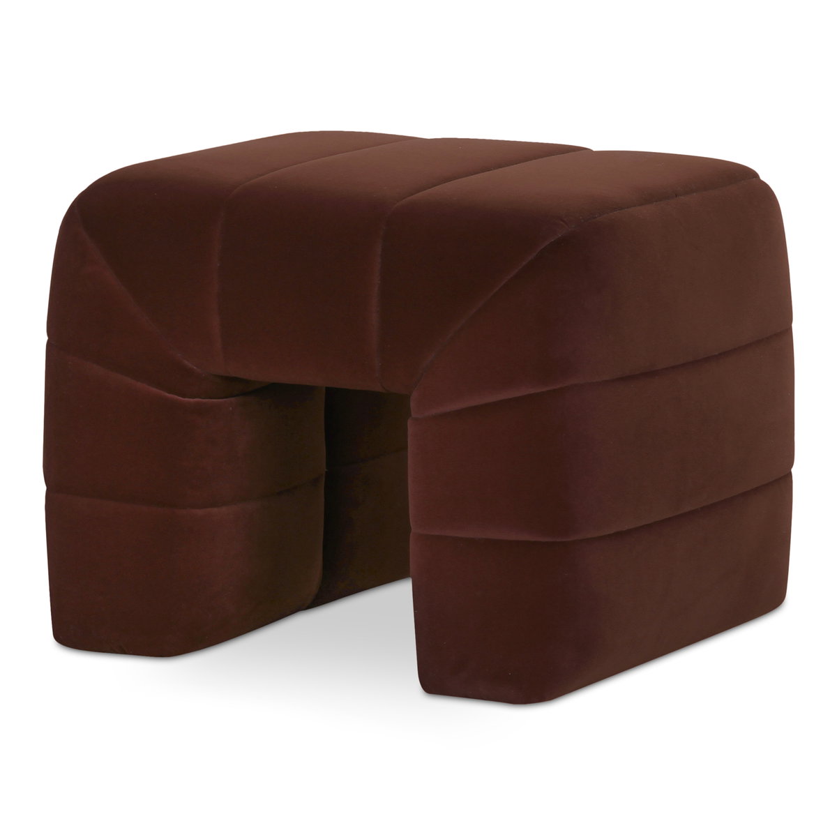 Verity Stool Warm Brown, Counter & Bar Stool by Moe's Home, 23" width x 18" height x 20" depth View 2