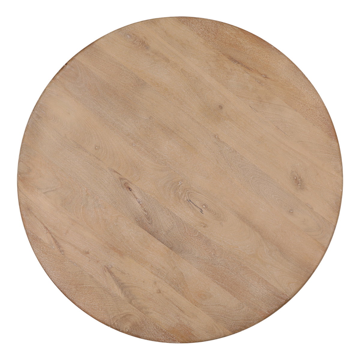 Meylin Coffee Table Light Natural, by Dovetail, 48" width x 16" height x 48" depth View 2