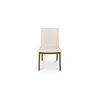 Demi Dining Chair Cream-set Of Two, by Moe's Home, 19.7" width x 34" height x 24" depth thumbnail 5
