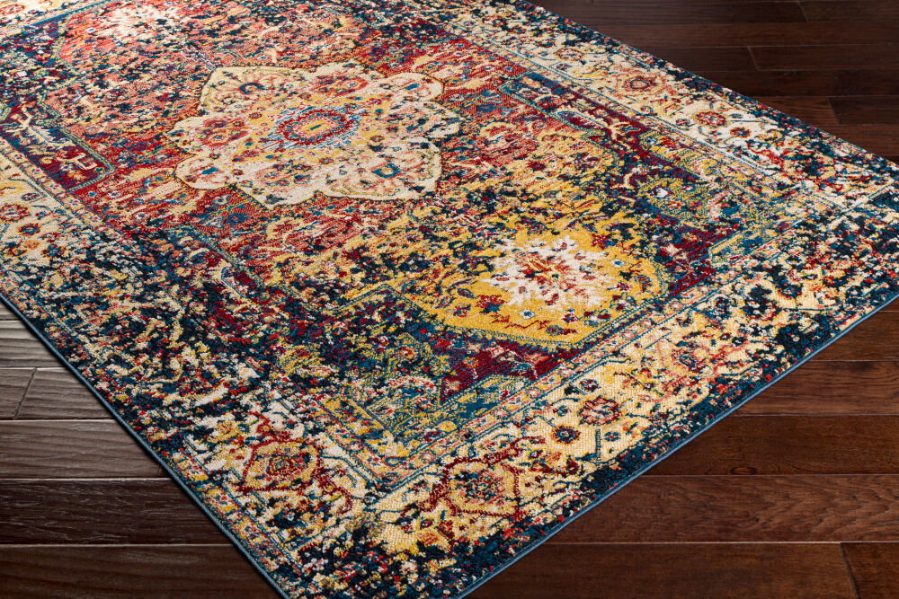 Crafty Machine Woven Rug, by Surya, 7'10" length x 2'6" width
